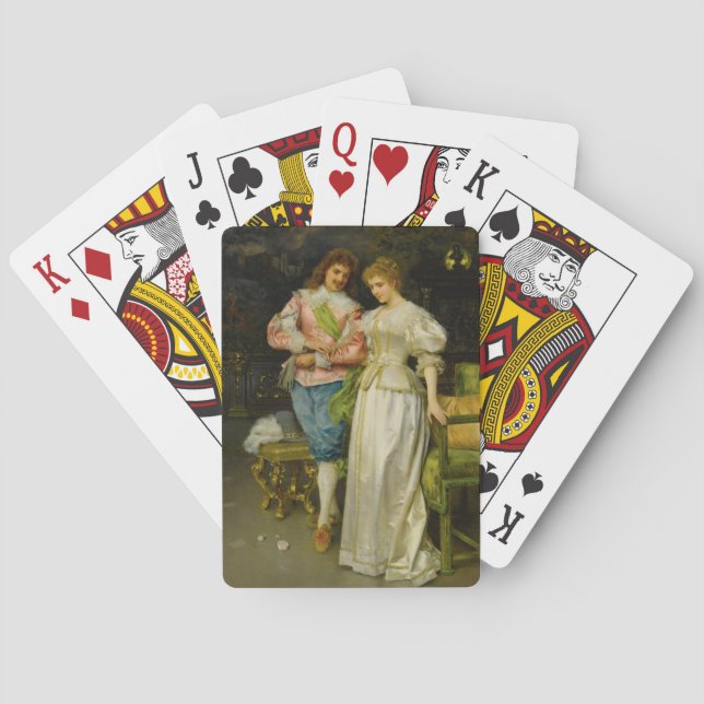 Ehemann und Ehefrau betrogen (Hochzeit und Ehe) Spielkarten (Rückseite)