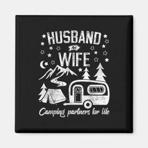 Ehemann und Ehefrau Camping-Partner fürs Leben Lus Magnet