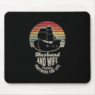 Ehemann und Ehefrau Kreuzfahrtpartner fürs Leben 2 Mousepad