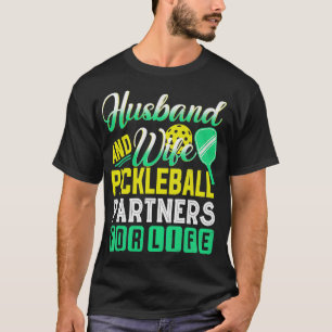 Ehemann und Ehefrau Pickleball Partner für Llife F T-Shirt