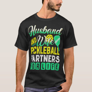 Ehemann und Ehefrau Pickleball Partner für Llife F T-Shirt