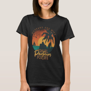 Ehemann und Ehefrau Reisepartner Lebensversicherun T-Shirt