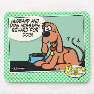Ehemann und Hund Mousepad