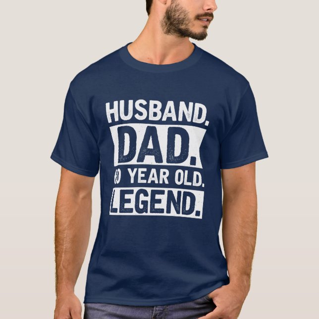 Ehemann Vater 60 Jahre alt Legend T-Shirt (Vorderseite)