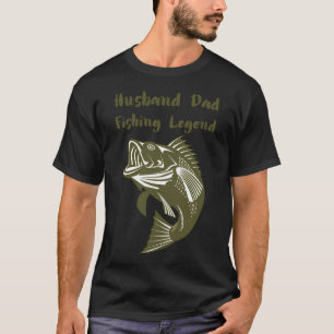 Ehemann Vater Angellegende T-Shirt