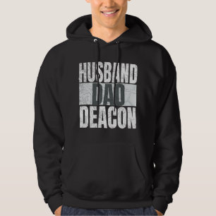 Ehemann Vater Diakon Für Katholische Väter Relig Hoodie
