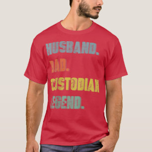 Ehemann Vater Hausmeister Legende Vintage Vatertag T-Shirt