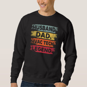 Ehemann Vater HLK-Techniker HLK-Techniker Reparat Sweatshirt