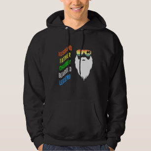 Ehemann Vater Mollige Bärtige Legende Hoodie