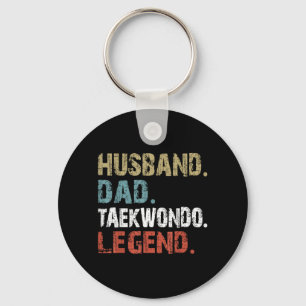 Ehemann Vater Taekwondo Legende Schlüsselanhänger