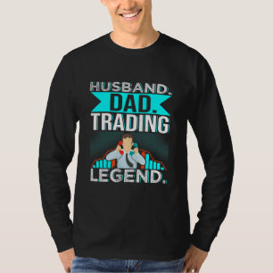 Ehemann Vater Trading Legend Stock Forex Crypto T-Shirt