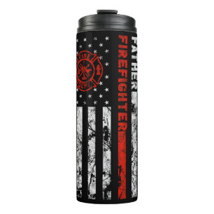 Ehemann, Vater und Feuerwehrmann Thermosbecher