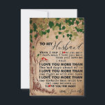 Ehemann zu meinem Ehemann I Liebe Sie mehr RSVP Karte<br><div class="desc">Ehemann zu meinem Ehemann I Liebe Sie mehr</div>