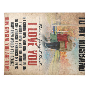 Ehemann zu meinem Mann vergisst nie, Notizblock