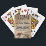 Ehemann zu meiner Liebe Spielkarten<br><div class="desc">Ehemann zu meiner Liebe</div>
