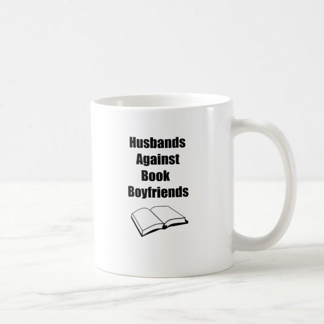 Ehemänner gegen Buch-Freunde Tasse (Rechts)