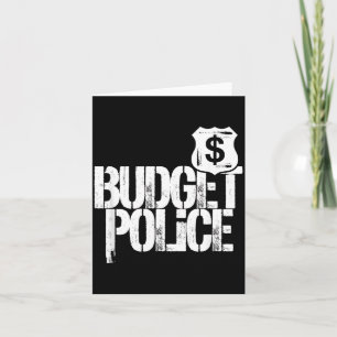 Ehemanns Budget Polizei Ehefrau Einkaufs Ausgaben Karte