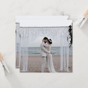 Ehepaar Hochzeit Liebe Romantische Familie Einladung