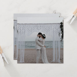 Ehepaar Hochzeit Liebe Romantische Familie Einladung