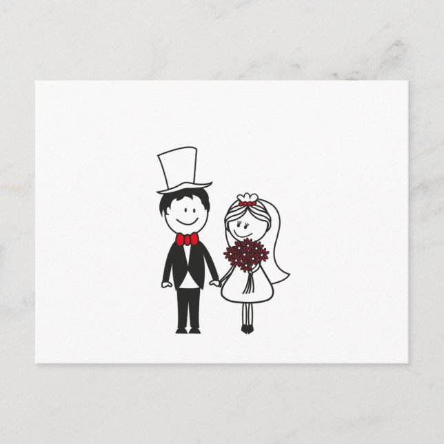 EHEPAAR POSTKARTE (Vorderseite)