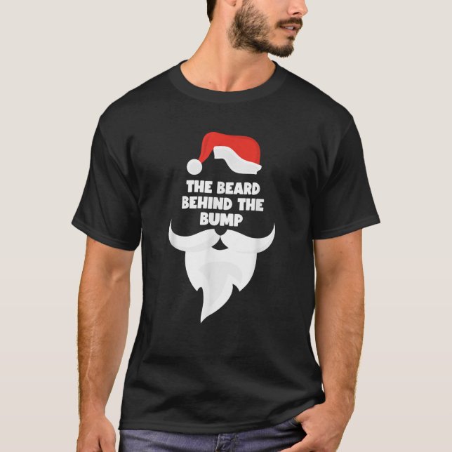 Ehepaar Schwangerschaft Ankündigung Weihnachten Mä T-Shirt (Vorderseite)