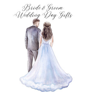 Ehepaar zum ersten Hochzeitstag Armbanduhr