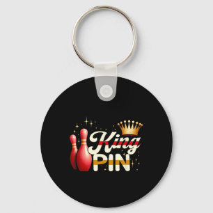 Ehepaare Bowler League Bowling King Button Trading Schlüsselanhänger