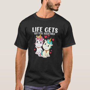 Ehepaare, die Unicorn Life besser zusammenbringt T-Shirt