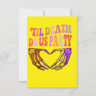 Ehepaare Hochzeit "Til Death Do Us Bachelorette