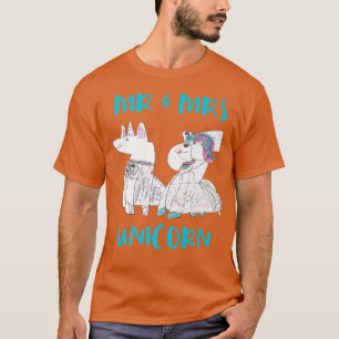 Ehepaare Matching Honeymoon Wedding Anniversary Un T-Shirt