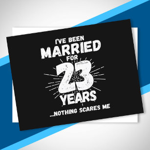 Ehepaare Verheiratet 23 Jahre Witziger 23. Jahrest Postkarte