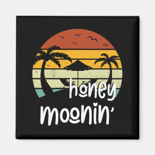Ehepaare Verheiratet Matching Honey Mooning Honeym Magnet