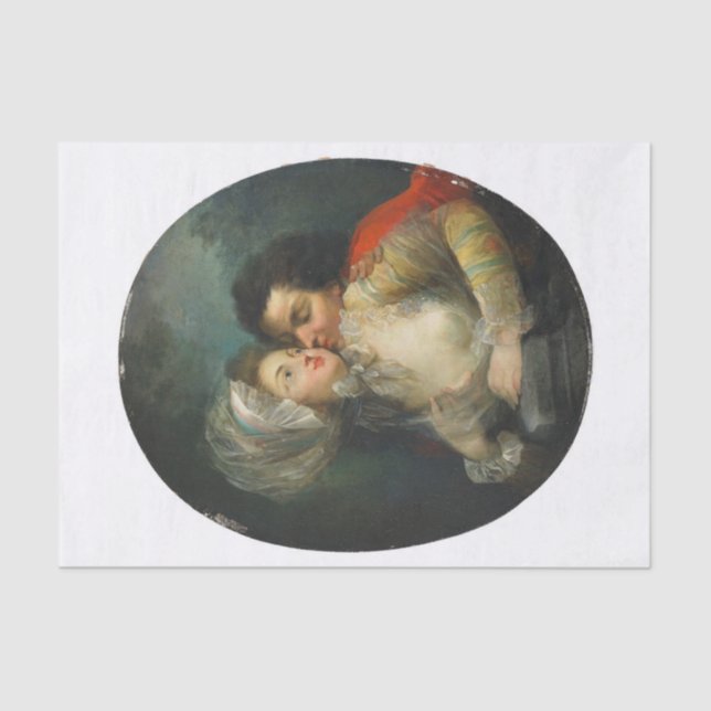 Ehepaare von Jean-Frédéric Schall Seidenpapier (Vorderseite)