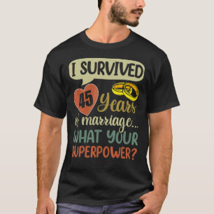 Ehepaare zum 45. Geburtstag, die ich 45 Y überlebt T-Shirt