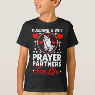 Ehepartner Betende Partner Jesus Christlich T-Shirt