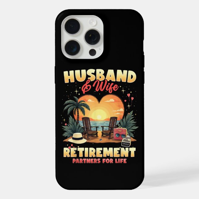 Ehepartner im Ruhestand iPhone Hülle (Rückseite)