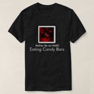 "Eher auf dem Mars" Skullnskin Grafik T-Shirt Von