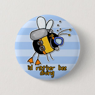 eher Bienentauchen Button