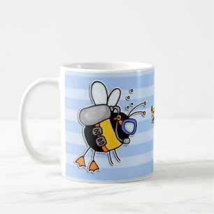 eher Bienentauchen Tasse