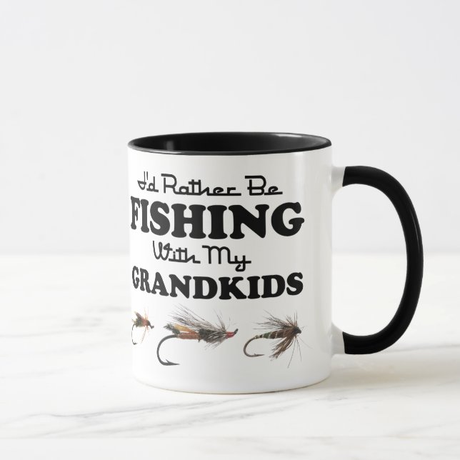Eher fischt Grandkids Tasse (Rechts)