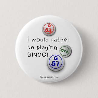 Eher spielt BINGO! Button