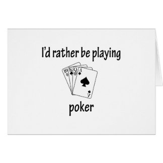 Eher spielt Poker