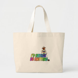 eher strickt jumbo stoffbeutel