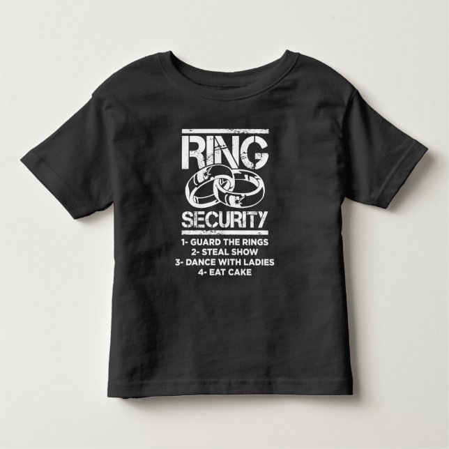 Ehering-Sicherheitsring Kleinkind T-shirt (Vorderseite)