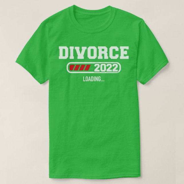Ehescheidung 2022 T-Shirt (Design vorne)