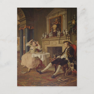Eheschließung a la Mode:II- The Tete a Tete, c.174 Postkarte