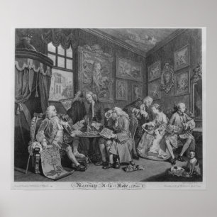 Eheschließung a la Mode Poster