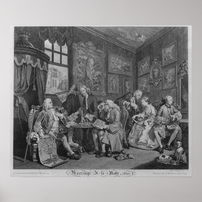 Eheschließung a la Mode Poster (Vorne)