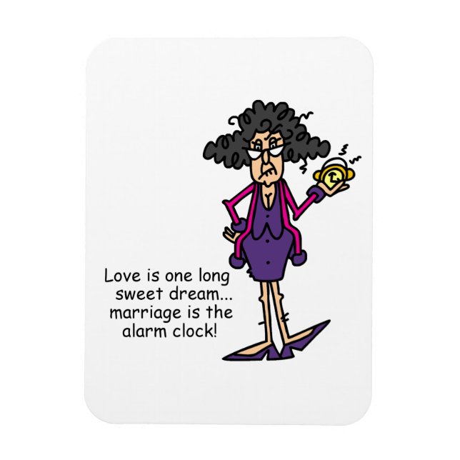 Eheschließung Rude Awakening Magnet (Vertikal)