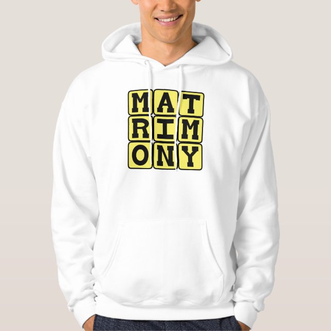 Eheschließungsbehörde Hoodie (Vorderseite)